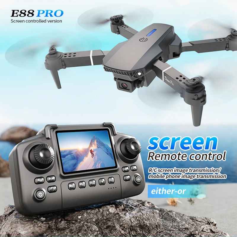Professional E88 PRO Drone wit - Drone Cinematic incelemesi ve fiyatı