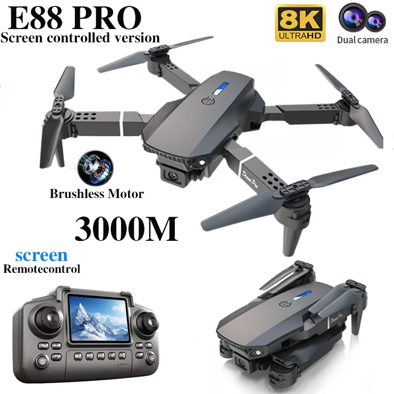 Professional E88 PRO Drone wit - Drone Cinematic incelemesi ve fiyatı