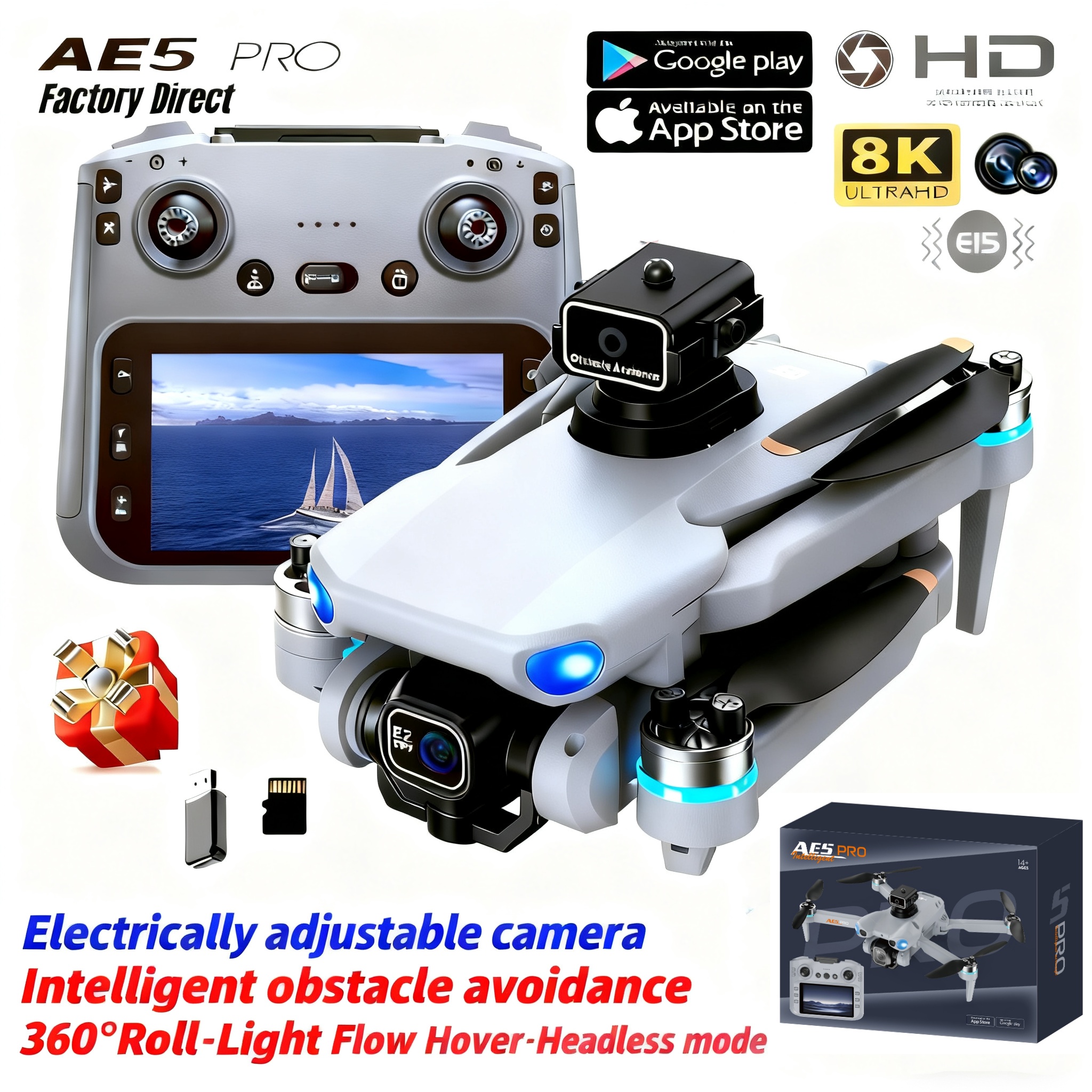 2026 New AE5 Pro Drone 8K HD 4 - Drone Video Production incelemesi ve fiyatı