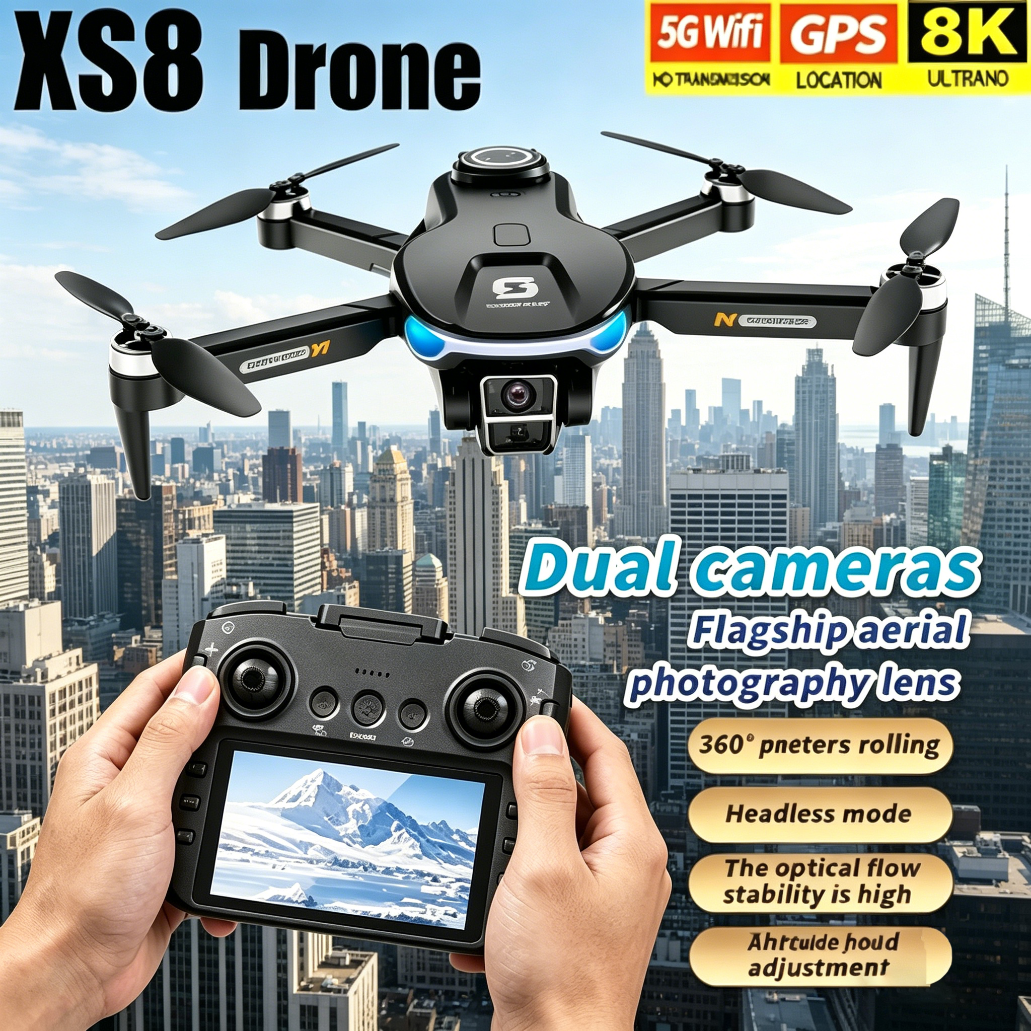 HD 8K Professional GPS Drone w - Drone Surveying incelemesi ve fiyatı