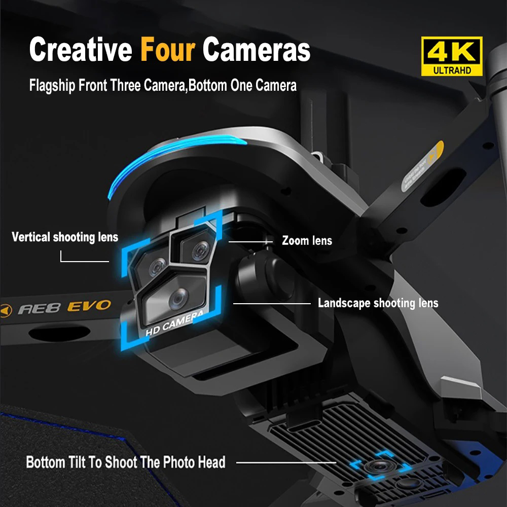 AE8 EVO Drone 4K Professional  - Drone Lidar incelemesi ve fiyatı